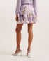 MIAGE-Skirts-It's all in the details: Mini skirt Scattered floral print Ruffled tiers A-line Dropped waist- Ted Baker Romania